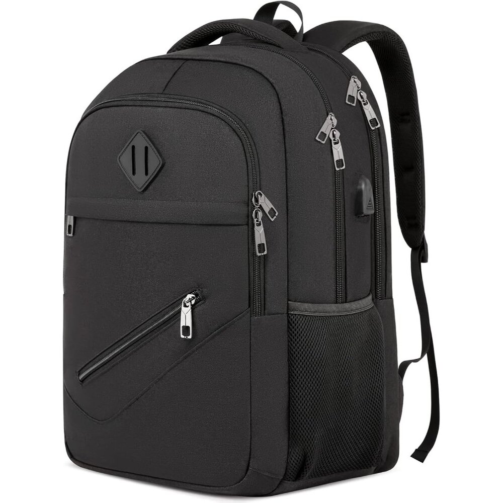 Ergonomic Water-Resistant Laptop Backpack - Ideal For Students And Professionals